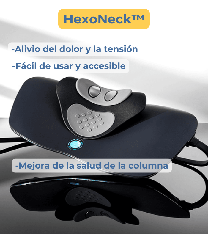 HexoNeck™ - Dispositivo de tracción cervical para aliviar el dolor de cuello